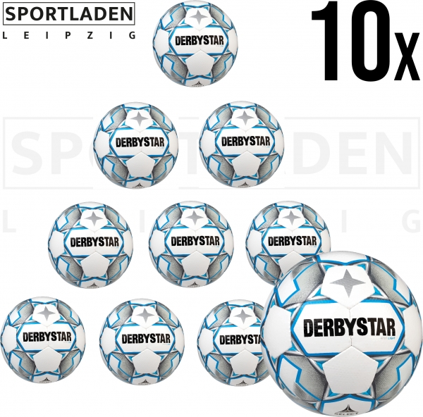 10er Ballpaket Derbystar Fußball Apus Light